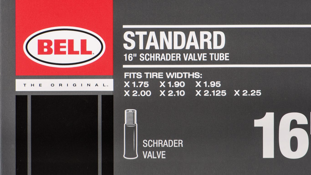 Bell Standard 16'' Schrader Valve Tube