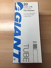 Giant 20 x 1.75/2.1 Schrader Valve Thorn Resistant Inner Tube